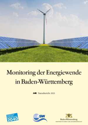 Monitoring der Energiewende in Baden-Württemberg: Statusbericht 2023 (Titelblatt)