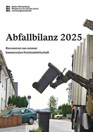 Titelblatt Abfallbilanz 2025