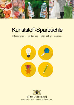 Titelblatt des Kunststoff-Sparbüchle