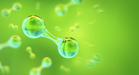 Gr&uuml;nes Wasserstoff H2 Gasmolek&uuml;l